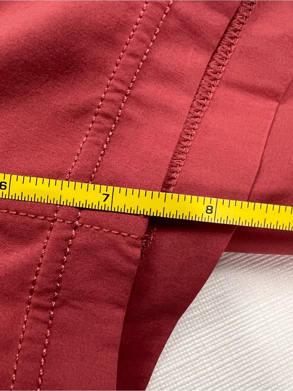 Vuori Shorts Men's Kore XL Salmon Color 7" Inseam Lined Gym Pockets - Picture 10 of 10